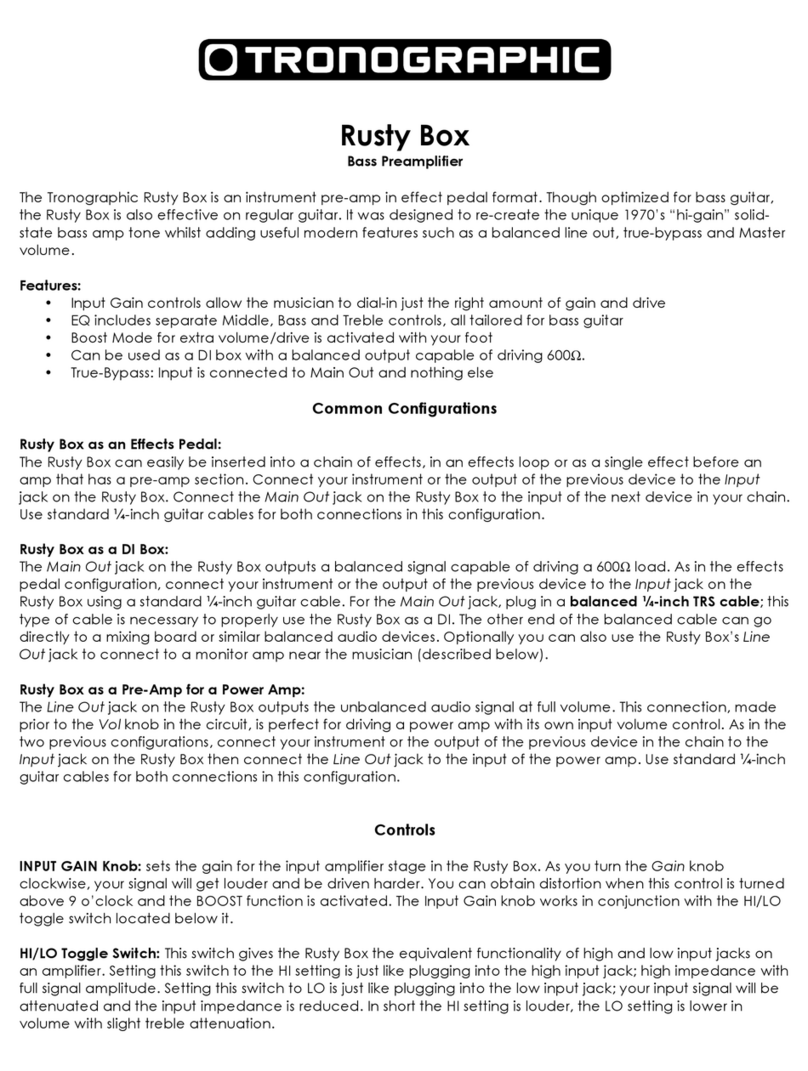 Tronographic Rusty Box quick guide