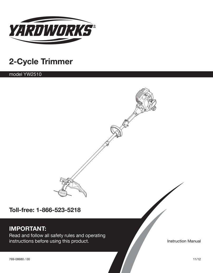 Yard Works YW2510 instruction manual