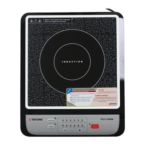 Tatung TICT-1500W user manual