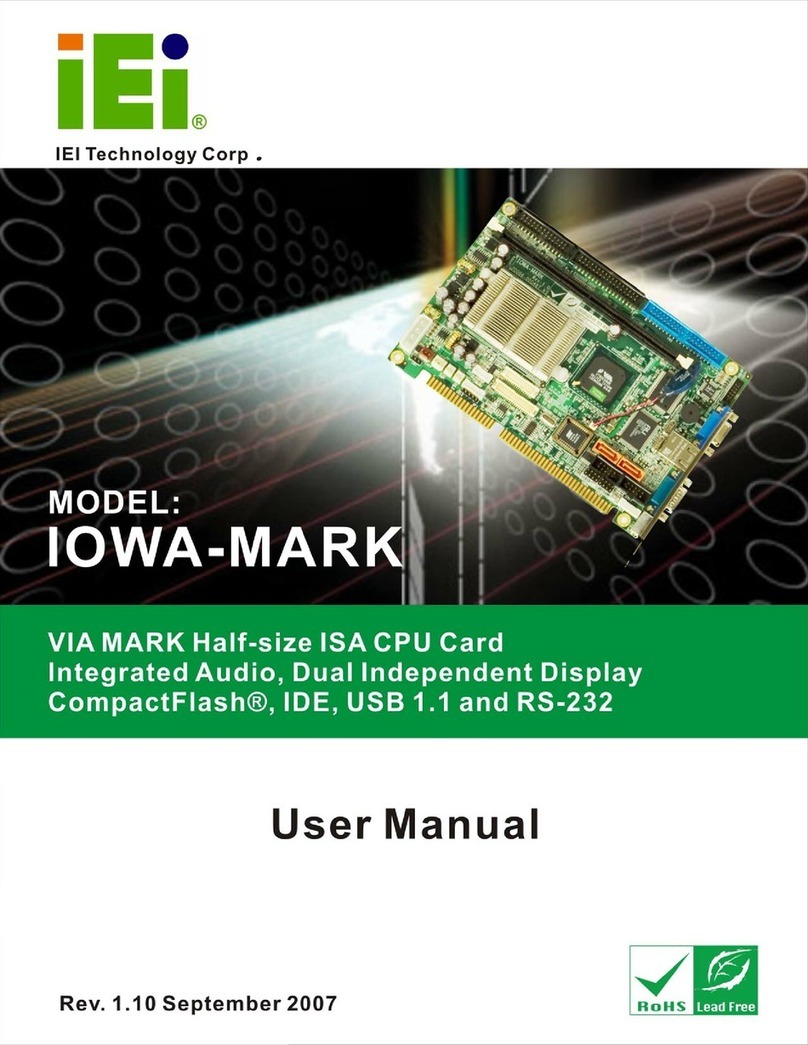 IEI Technology IOWA-MARK user manual