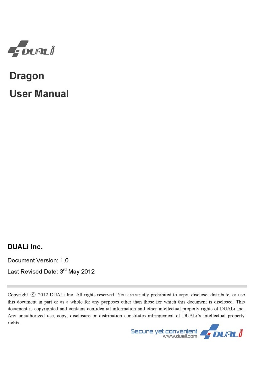 Duali Dragon user manual