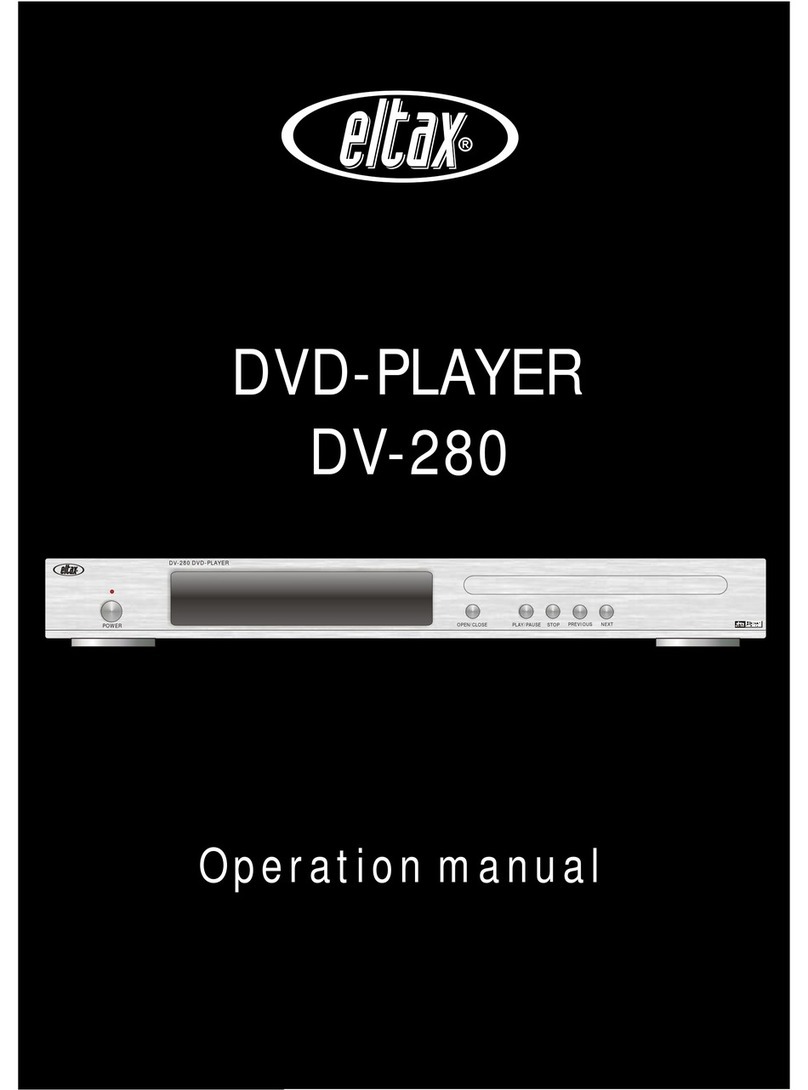 Eltax DV-280 Operation manual