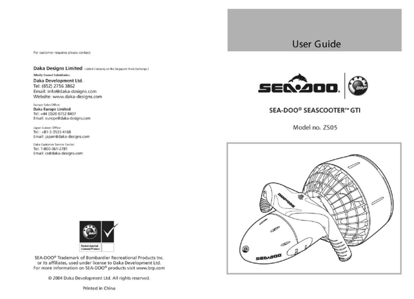 Sea-doo Z50S user guide