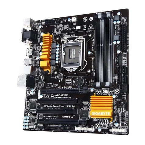 Gigabyte GA-H97M-Gaming 3 user manual