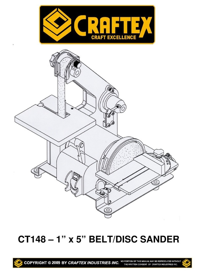 Craftex CT148 User instructions
