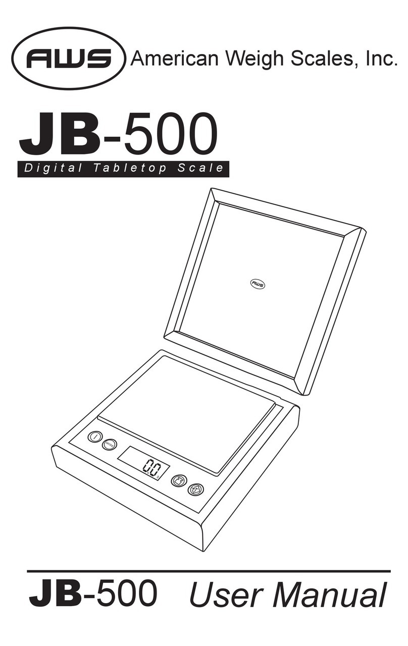 AWS JB-500 User manual