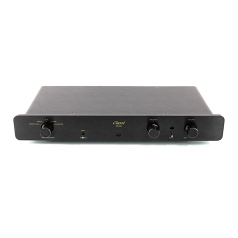 Classe Audio CP-40 User manual