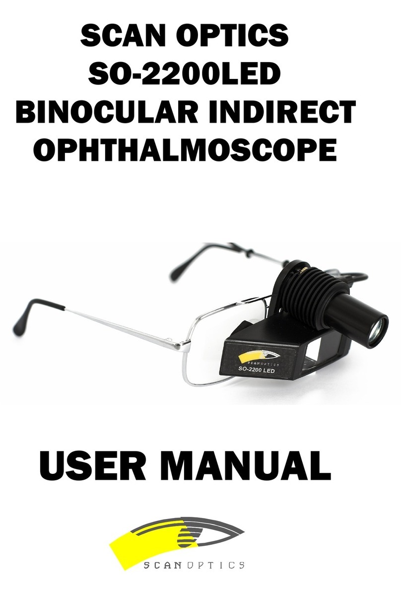Scan Optics SO-2200LED user manual