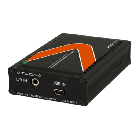 Atlona AT-HDPIX User manual