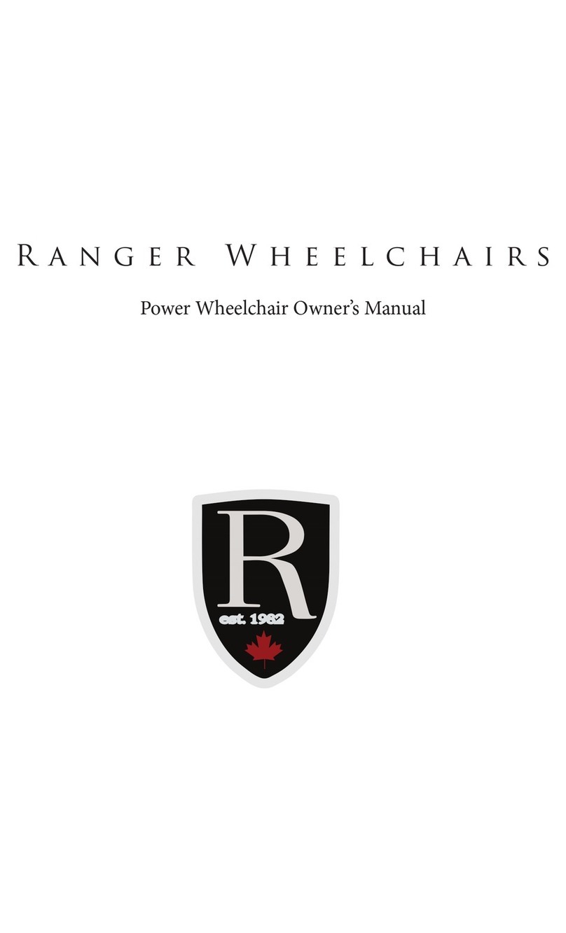 Ranger Wheelchair owner's manual
