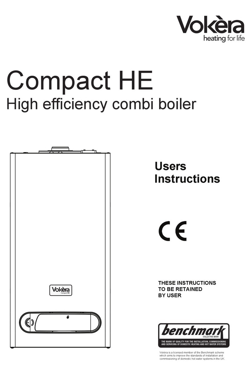 VOKERA Compact HE Installation instructions