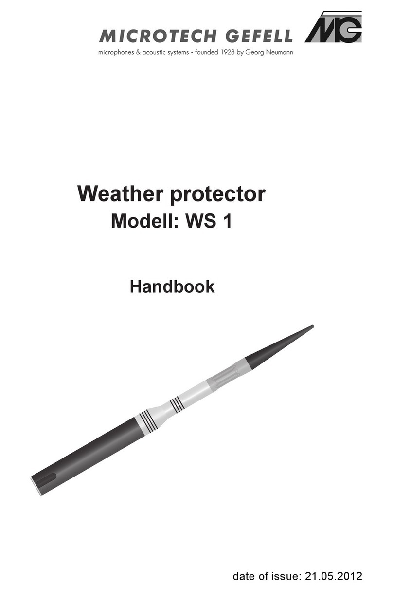 Microtech Gefell WS 1 Handbook
