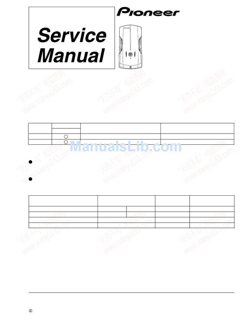 Pioneer M-IS22V User manual