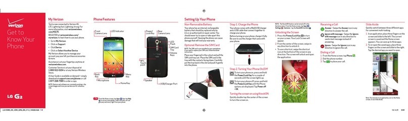 LG LG G2 Assembly instructions
