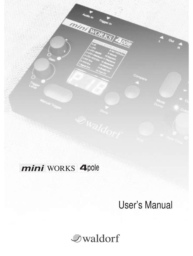 Waldorf mini Works 4pole user manual