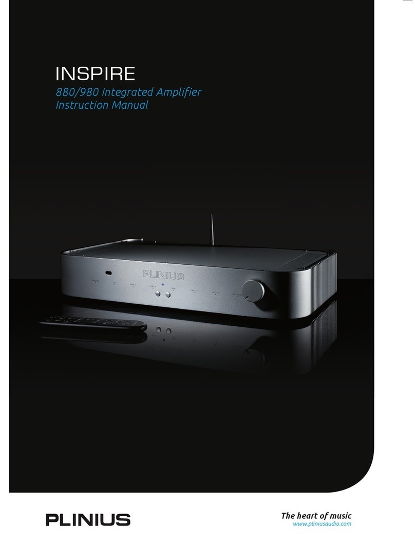 Plinius INSPIRE 880 User manual