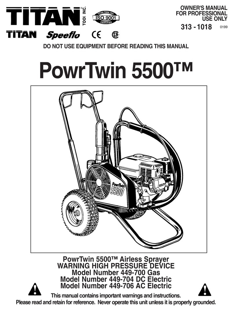 Titan 449-700 owner's manual