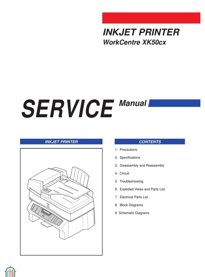 Xerox WorkCentre XK50cx User manual