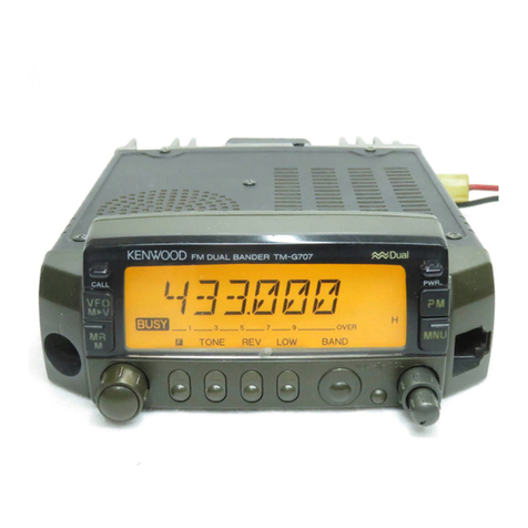 Kenwood TM-G707A User manual