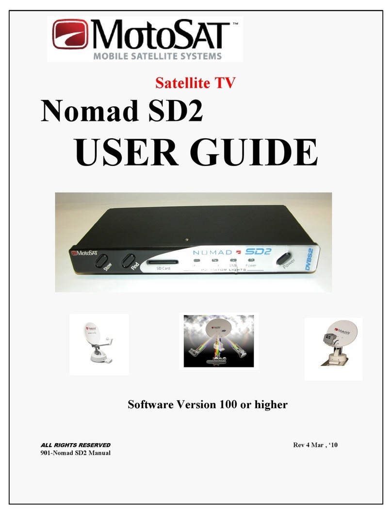 MotoSAT Nomad SD2 user guide