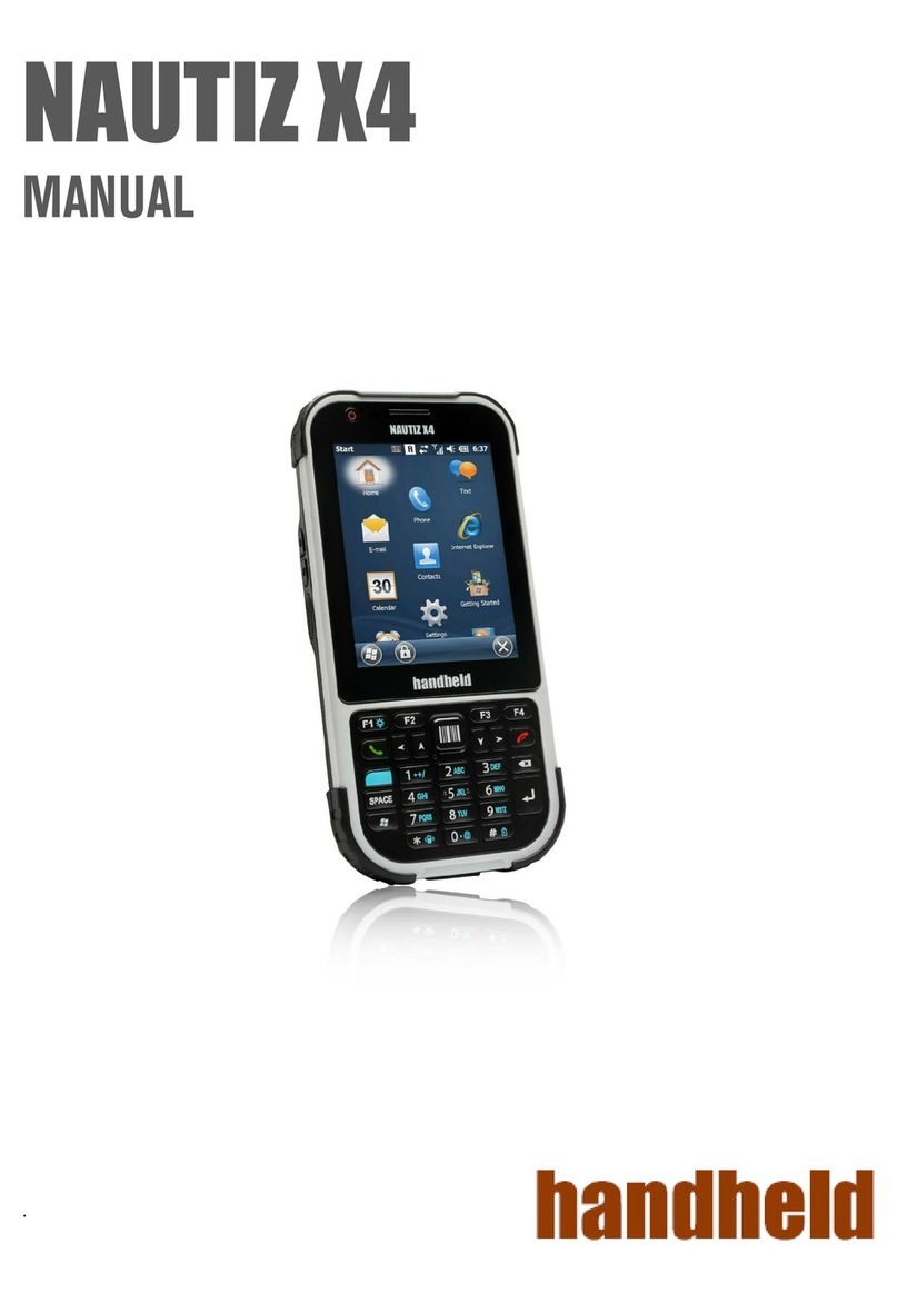 HandHeld Nautiz X4 User manual