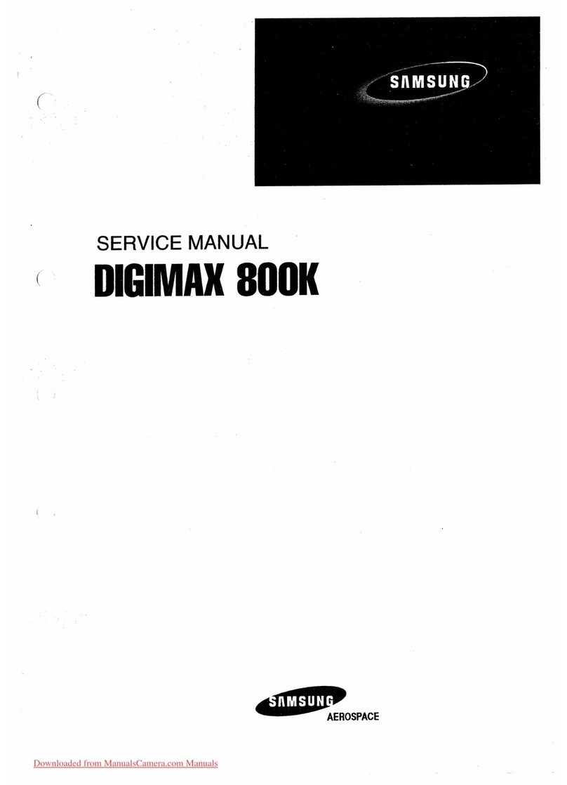 Samsung S-Cam F1 Digimax 800K User manual
