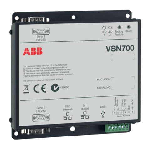 ABB VSN700 product manual