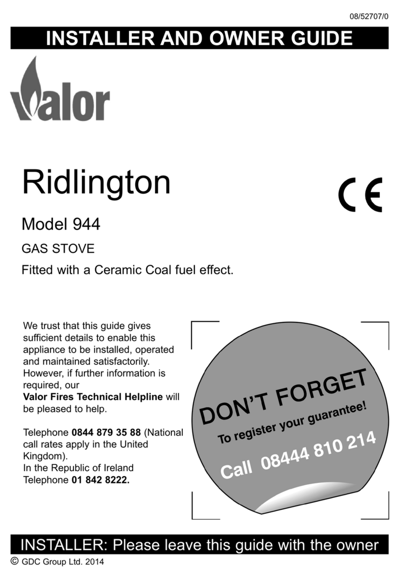 Valor Ridlington 944 Instructions for use