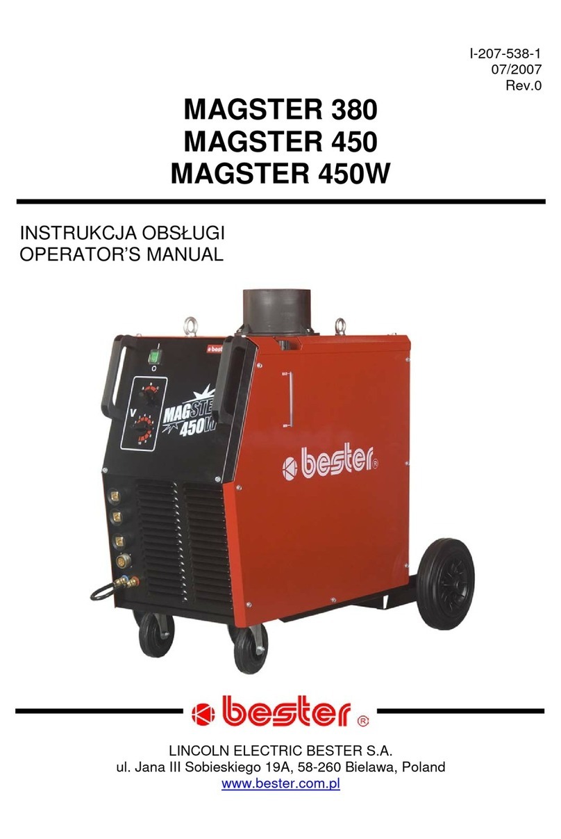 bester MAGSTER 380 User manual