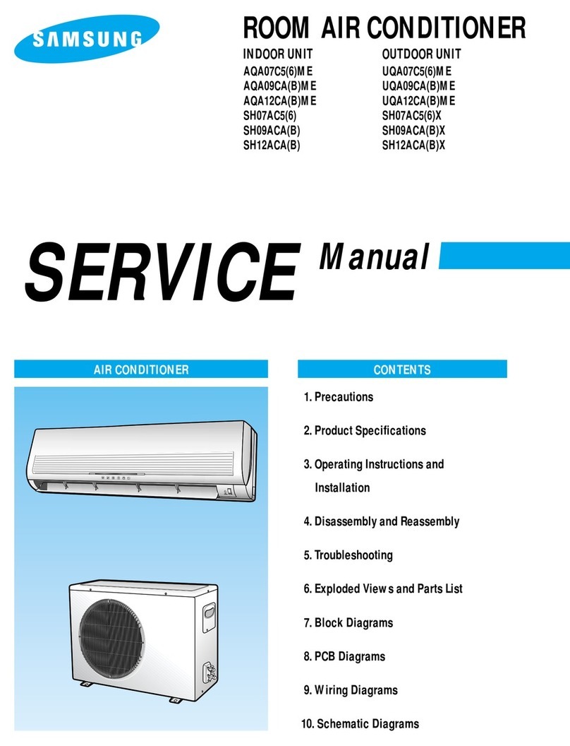 Samsung AQA07C5(6)ME User manual