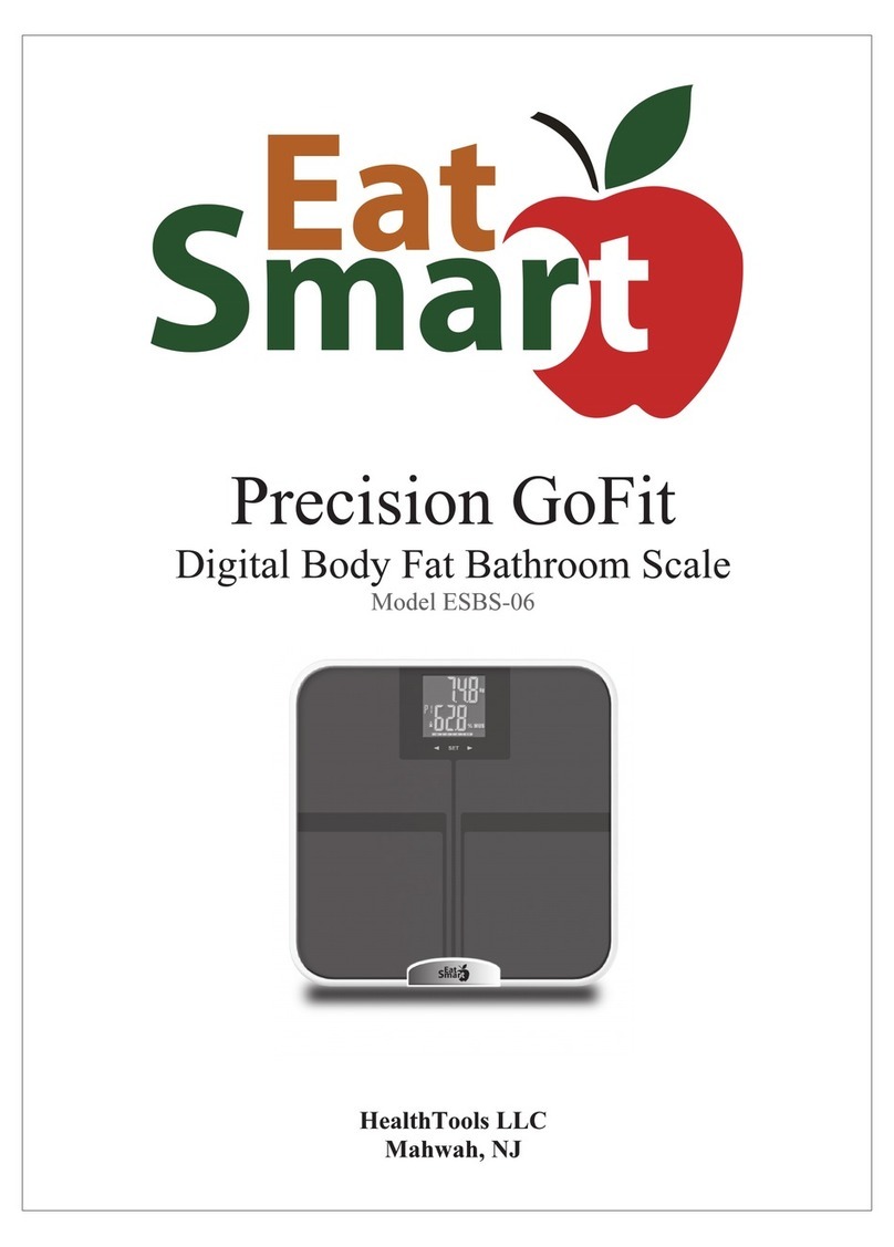 eatsmart Precision GoFit ESBS-06 manual
