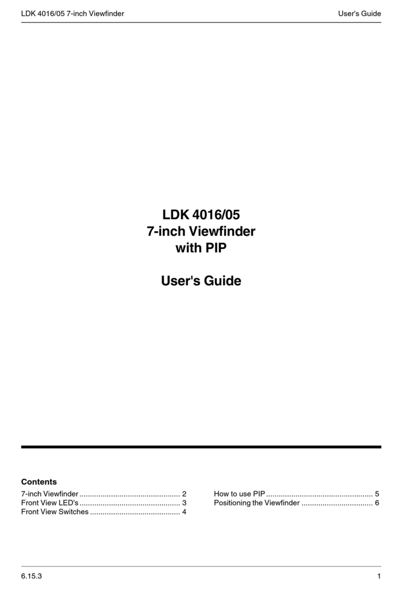 GRASS VALLEY LDK 4016/05 user guide