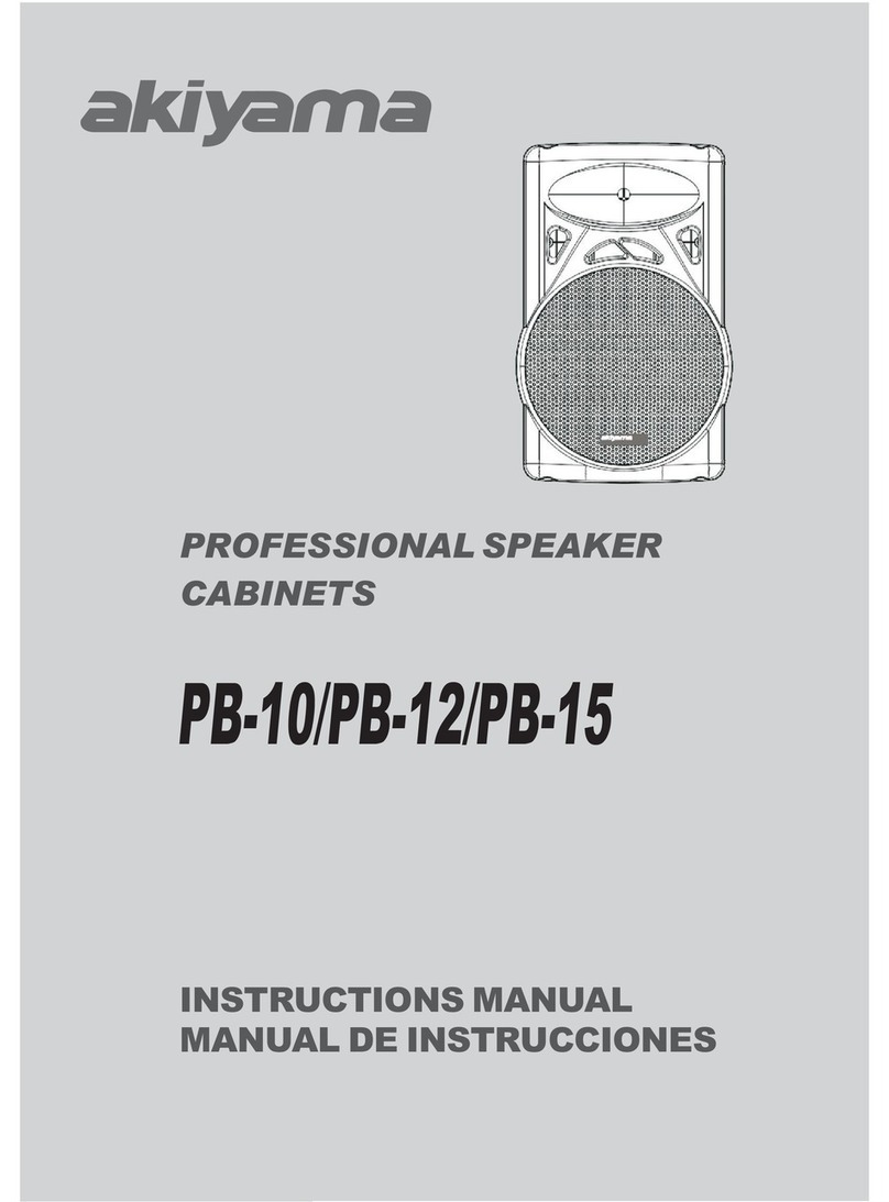 Akiyama PB-10 User manual