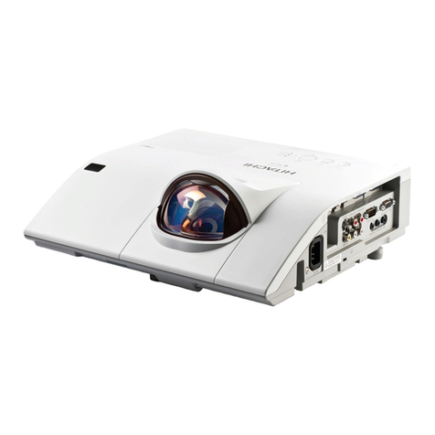 Hitachi CP-CX300WN User manual