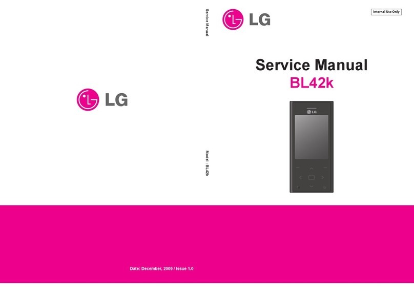 LG BL42k Service manual