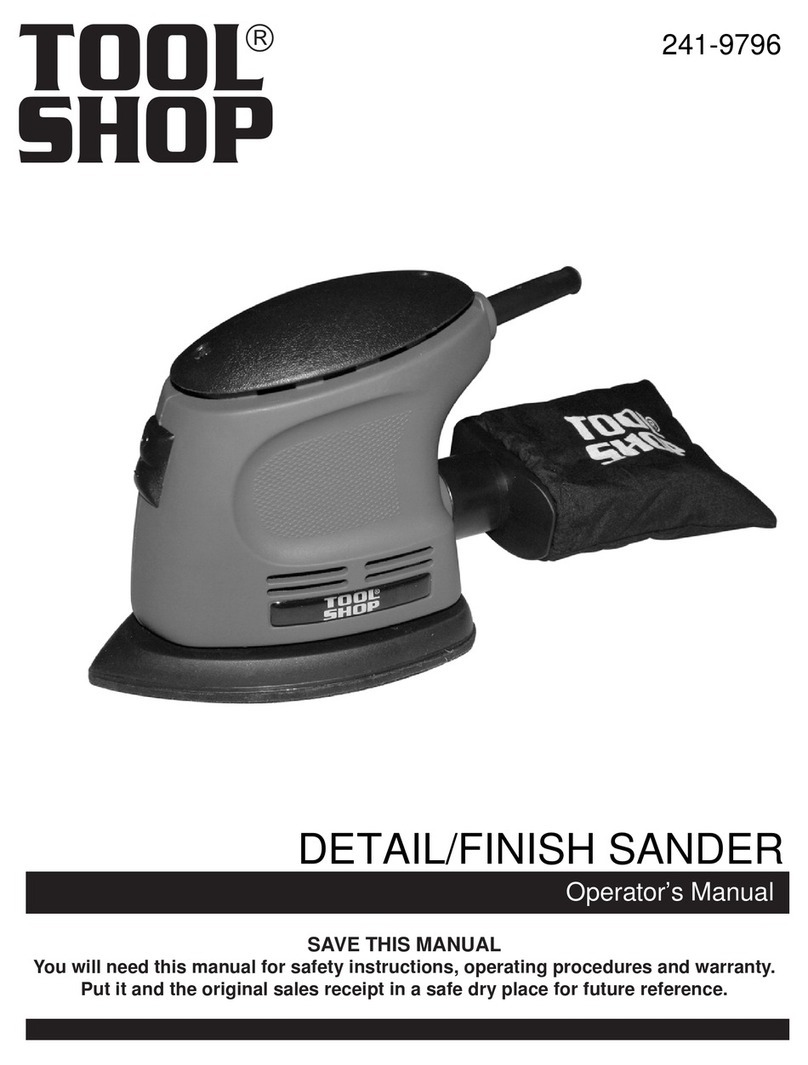 Toolshop 241-9796 operating manual