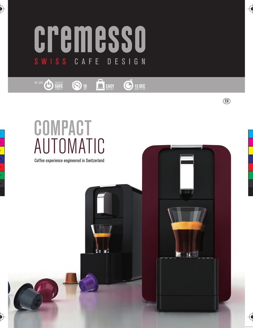 Cremesso compact Automatic User manual