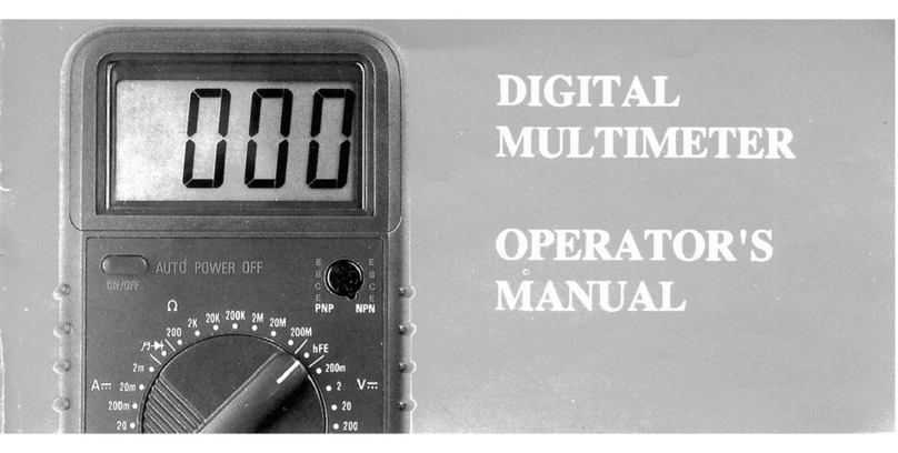 PDi DM62 Operator's manual