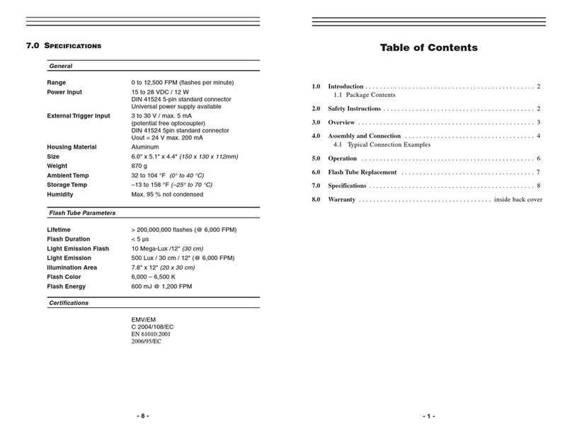Check-line LS-5-12000 operating instructions
