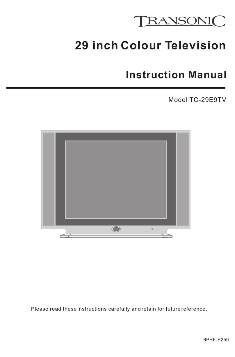 Transonic TC-29E9TV instruction manual