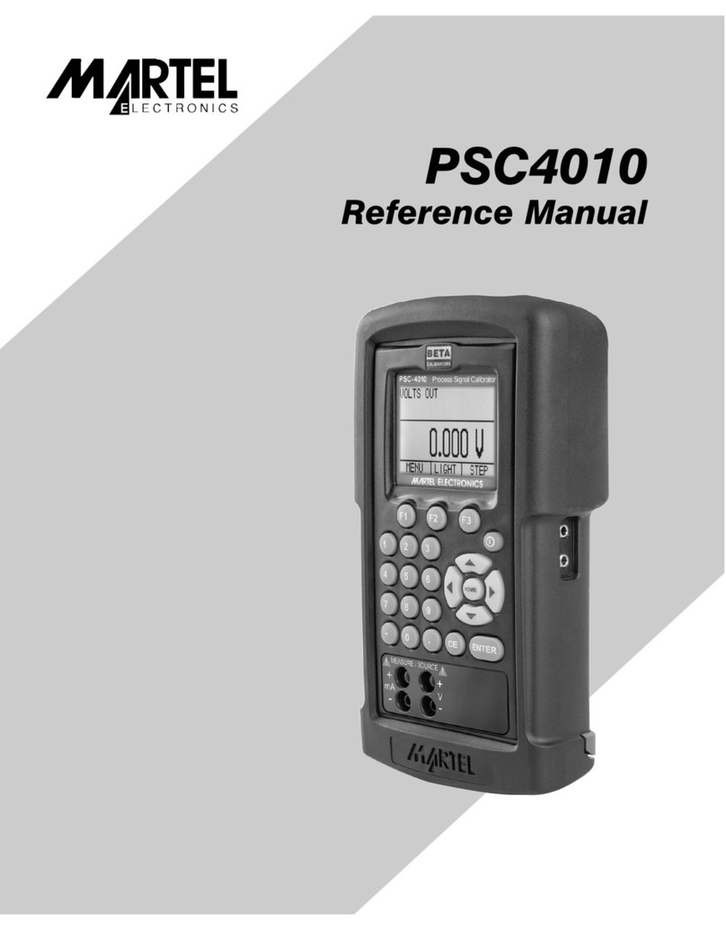Martel PSC4010 User manual