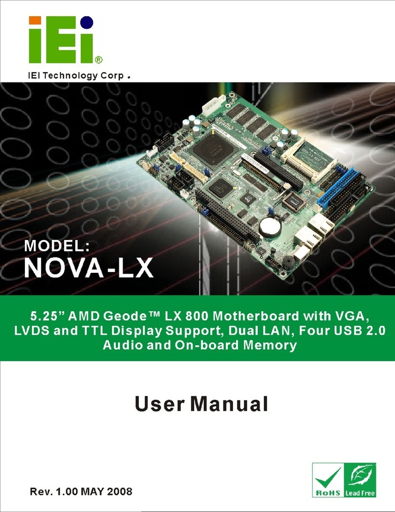 IEI Technology Nova-lx User manual IEI Technology Nova-lx User manual