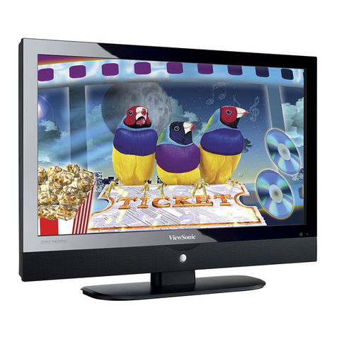 ViewSonic N3735W - 37" LCD TV user guide