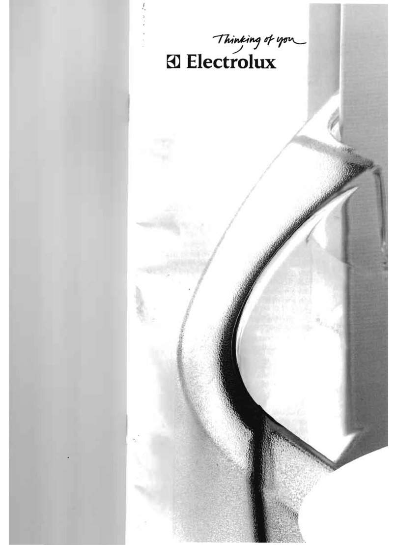 Electrolux Washer user guide