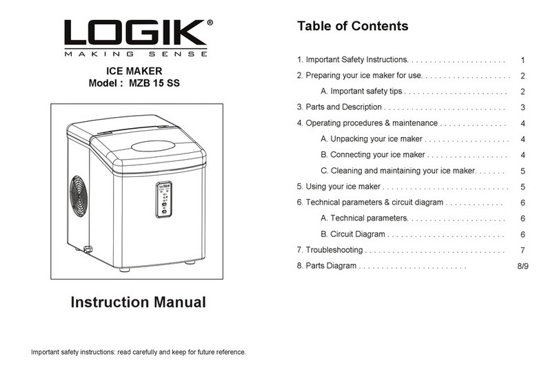 Logik MZB 15 SS instruction manual