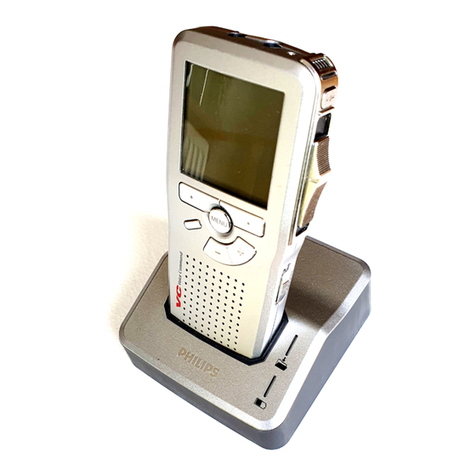 Philips Pocket Memo Digital Recorder User manual