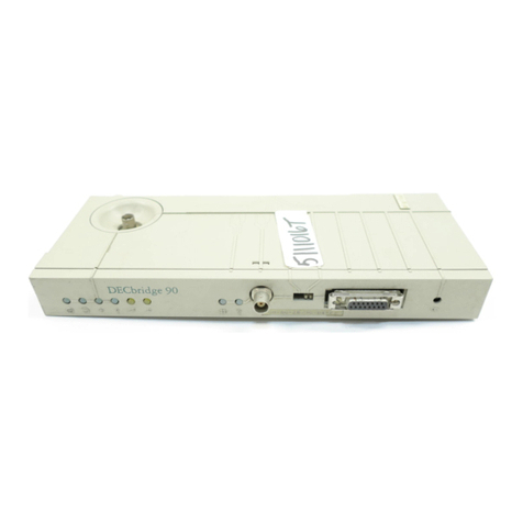 Digital Equipment DECbridge 90 User manual Digital Equipment DECbridge 90 User manual