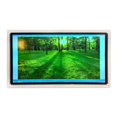 TRIUMPH BOARD 70" MULTI Touch LED LCD User manual