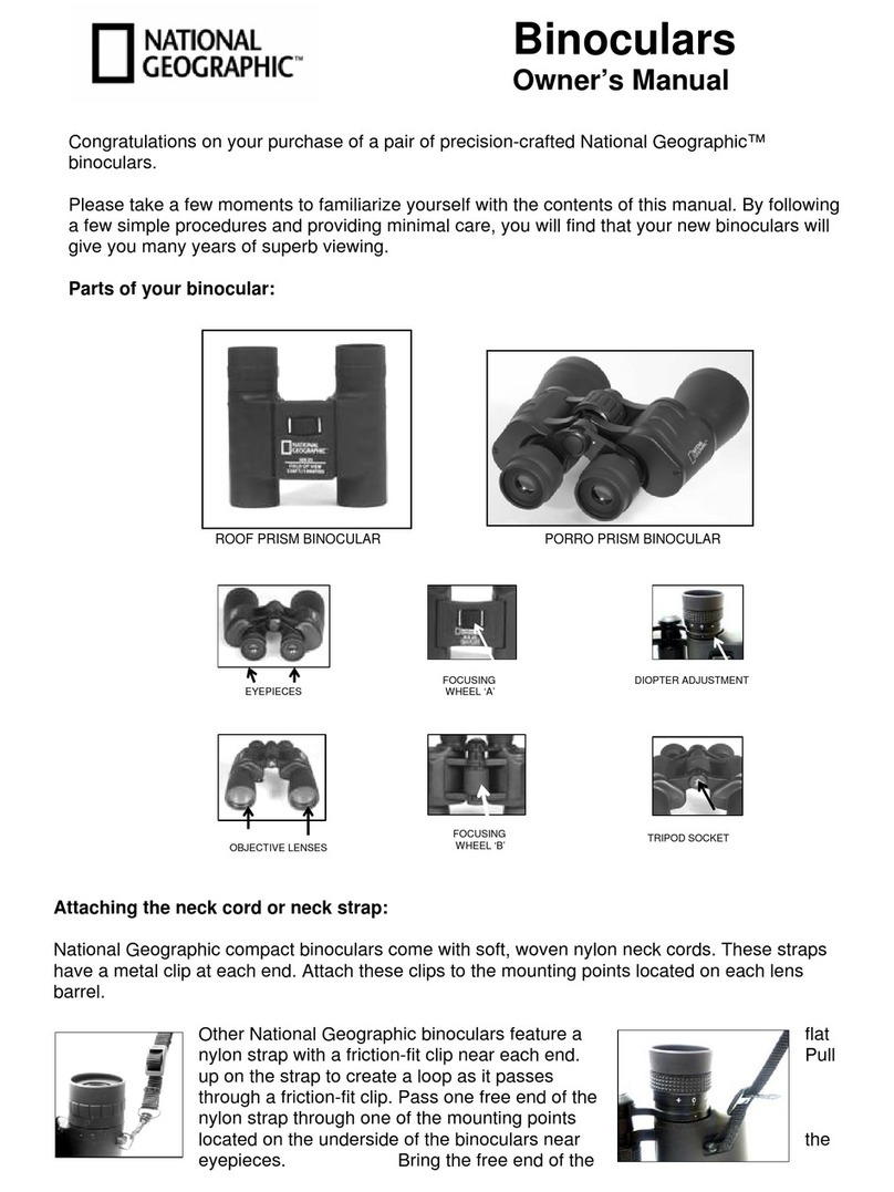 National Geographic Binoculars User manual