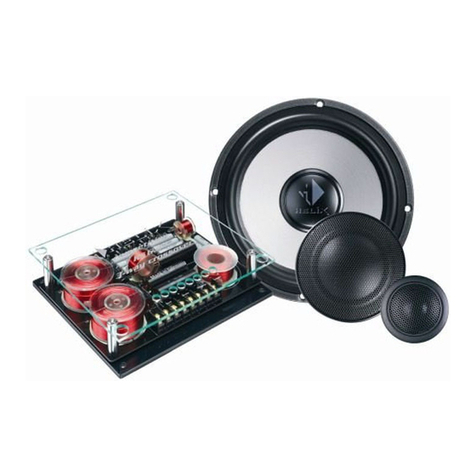 HELIX Competition RS 6.3 instruction manual